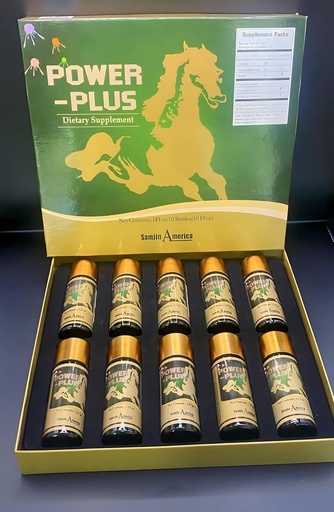 [BRSROAYOB4PBQE3B] Power Plus Extra Strenght/Ginseng Energy Drink. 1oz X 10BOTTLES.
