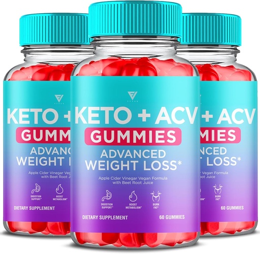[BRSRMAIKOFYWYG3O] (3 Pack) Keto ACV Gummies Advanced Weight Loss, ACV Keto Gummies for Weight Loss Women Keto + 1000MG Apple Cider Active Advanced Fat Burn Dieta paramos Gummy papildas formulė (180 Gummies)