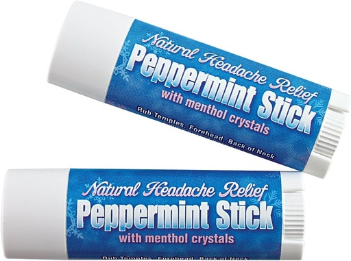 [BRSWI2TYCB6BY2LK] Peppermint Sticks Menthol Crystals Rosemary Headache Relief (Set of 2)