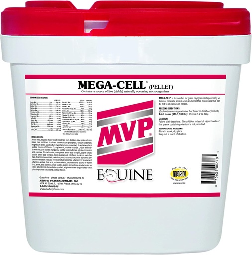 [BRSWIZT3B57WYGDU] Mega-Cell (35lb) Balanced Vitamin & Mineral Support for Horses