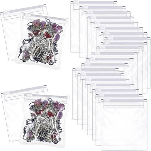 [BRSW2GT7C4OROAAV] 72 Pieces Pill Pouch Bags Zippered Pill Pouch Reusable Pill Baggies Clear Plastic Pill Bags Self Sealing Travel Medicine Organizer Storage Slide Lock for Cod Liver Oil, Pillerit ja pienet tuotteet