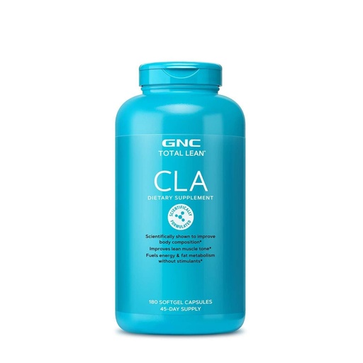 [BRSWGHT6ABYBQFIY] GNC Total Lean Premium CLA 3-6-9 | Improves Body Composition & Muscle Tone, Fuels Energy Without Stimulants, Supports Cardiovascular & Joint Health | 120 Softgel Capsules