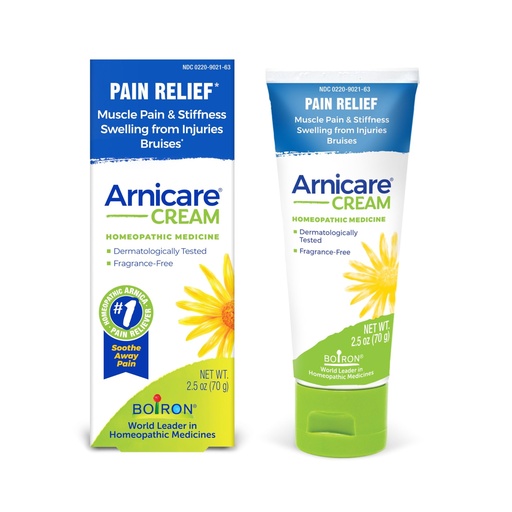 [BRSWIZQFOV6GGCA3] Boiron Arnicare Cream Natural Soothing Relief for Joint Pain, Muscle Pain, Swelling, Soreness, and Stiffness - Fast Absorbing and Fragrance-Free - 2.5 oz