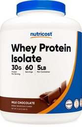 Nutricost Whey Protein Isolate Powder (Milk Chocolate) 5LBS