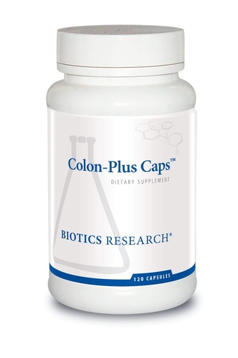 [BRSWIY35BYAWCADA] BIOTICS RESEARCH Colon Plus Caps Fiber Capsule, Digestive Health, Soluble, Insoluble Fiber, Laxative, Relieve Constipation, Regularity, Heart Health, Microbial Balance, Gut Flora 120 Capsules