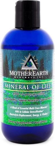 [BRSWIZQZBEOBAFA7] Mother Earth Minerals - Angstrom Minerals, Mineral of Life - 8 Ounce