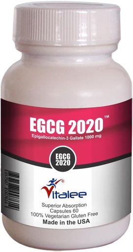 [BRSWGZD3DF6QO2A6] EGCG- 1000 mg Green Tea Ext Capsule (60 Capsules)