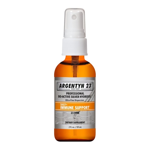 [BRSWIYYFAAHGKGT2] Argentyn 23 Professional Immune Support, Colloidal Silver, Bio-Active Silver Hydrosol, 23 ppm, Fine Mist Spray, 2 Fl Oz