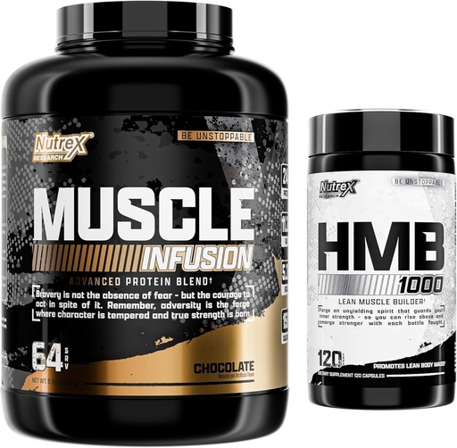 [BRSROCAZBEHWEE34] Nutrex Research Whey Protein Powder and HMB 1000 MG Supports Muscle Recovery