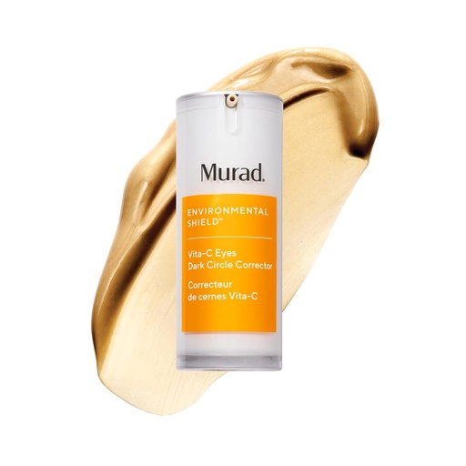[BRSWYZQ6C4IWCC3G] Murad Vita- C Eyes Dark Circle Rector - Gold- stabilizowana witamina C, Algae i Ocumer Eye Serum do rozjaśniania, Reducing Puffiness i Smoothing Fine Lines - 0.5 Fl Oz