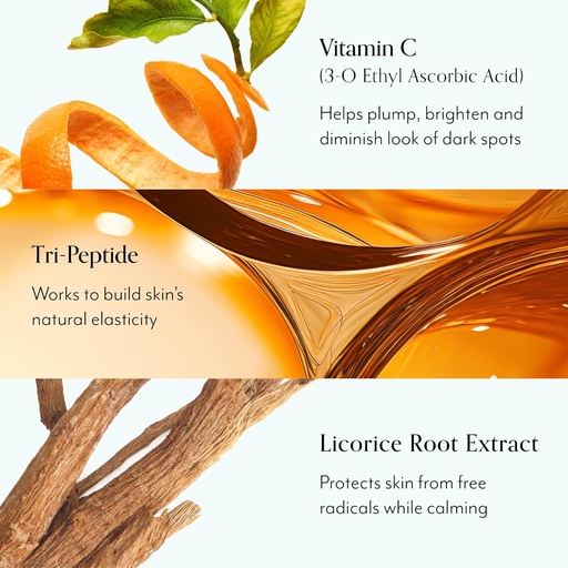[BRSRAGANBUPGKC37] Bliss Bright Idea Vitamin C Serum & Eye Cream Duo - Brightening and Hydrating - Anti-aging Serum, Reduces Fine Lines - Clean, Vegan & Cruelty-Free