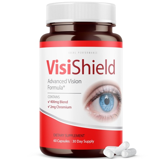 [BRSW2FL4OIHAEDTH] IDEAL PERFORMANCE Visishield Advanced Vision Formula for Eyes Supplement Pills Vitamins (60 Capsules)