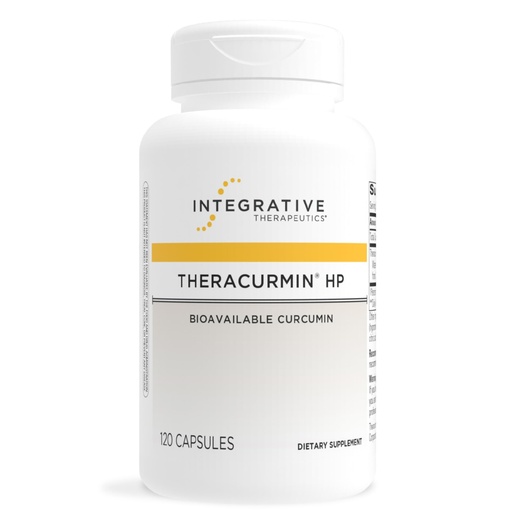 [BRSWGZD4A4AQAD3B] Integrative Therapeutics Theracurmin HP - Heart & Joint Health Support* - Muscle Recovery Support* - 27x More Bioavailable Than Standard Curcumin Extract - 120 Capsules (60 Servings)