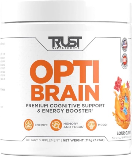 [BRSRO2Q6CIHROG33] Opti brain - Augmenta la memòria i el focus, implementació del cervell nootròpic per a l'Energia, Booster del cervell per a Sanitat amb l'Energia i el focus - Energia Premium Millora (30 Servings)