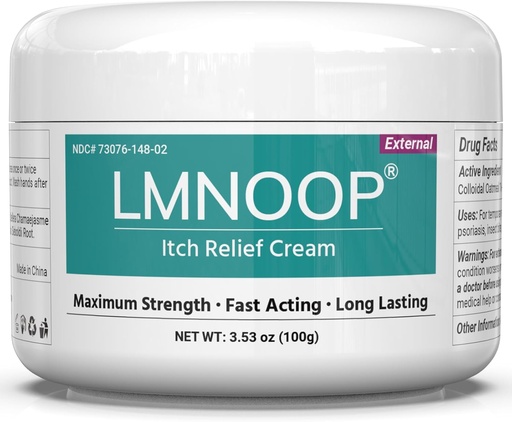 [BRSROAABPNYW2ET7] Anti Itch Cream, תוספת כוח אנטי-Itch Ointment, Relieves Rashes ו-Itching הנגרמת על ידי Insect Bites, Sunburns, Pet Hair, Dust Contact Allergies, and הרעלת Ivy, הרעל אוק, הרעל Sumac 3.53OZ