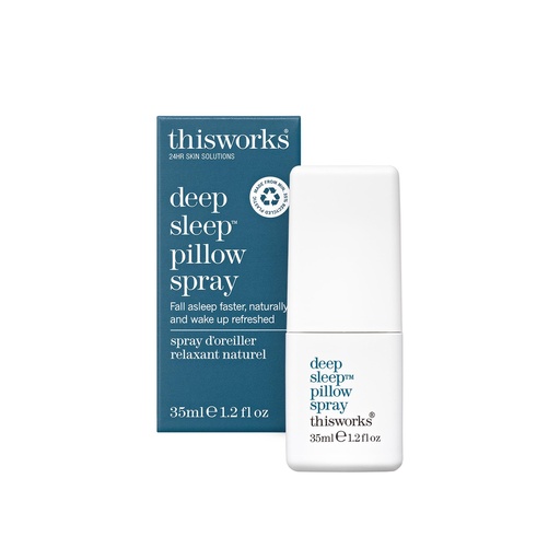 [BRSWIYQBOB4REFAV] THISWORKS Deep Sleep Pillow Spray – Fast-Acting Natural Formula with Lavender for Relaxation and Restful Sleep – 35 ml (1.2 fl oz) Mini Travel Size