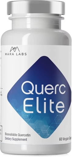 [BRSW2YITBYHGOADF] Mara Labs QuercElite Bioavailable Quercetin | 250 mg Quercetin and 250 mg Broccoli Seed Complex | 60 Vegan Capsules