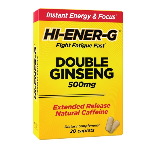 [BRSWIZQ3OV4AKYDA] Windmill Consumer Products Hi-EnerG Triple Ginseng Energy Supplement, 500 mg, 20 servings, Multi, (N864)