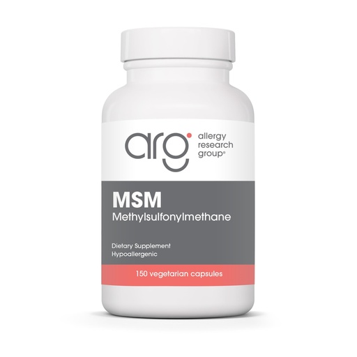 [BRSWIYTYO4HW2ELC] ARG MSM 500 mg Methylsulfonylmethane Supplement, 150 Capsules | Sulfur Support for Hair, Skin, Nails and Connective Tissue Health, Hypoallergenic and Vegetarian, 50 Servings