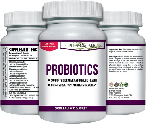 [BRSWKZADAABREGDE] Advanced Probiotics - Supports Digestive and Immune Health