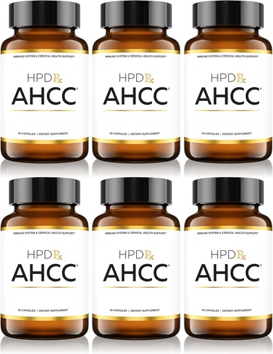 [BRSWYFQQDEMWMFL5] HPD Rx Premium AHCC & Shiitake Mushroom 1100 mg per tarjoilu Supplement, Natural Immuniteetti Booster, Ylläpito Natural Killer Cell Activity ...