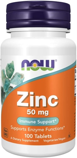 [BRSWIYAFBIHAY2AZ] Zinc 50 mg 100 Tablets (Pack of 2)