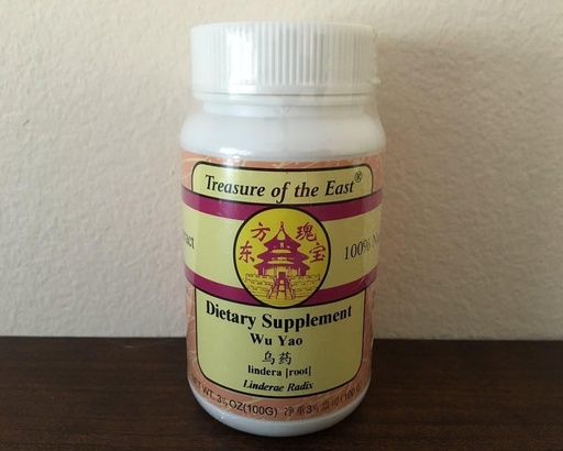 [BRSWKFQFOQGRKFTK] Treasure of The East, Lindera Root - Wu Yao (5:1 Concentrated Herbal Extract Granules, 100g)