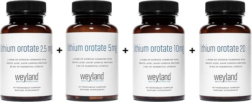 [BRSWGBI3AUHBUCI6] Lithium Orotate 2.5mg + 5mg + 10mg + 20mg