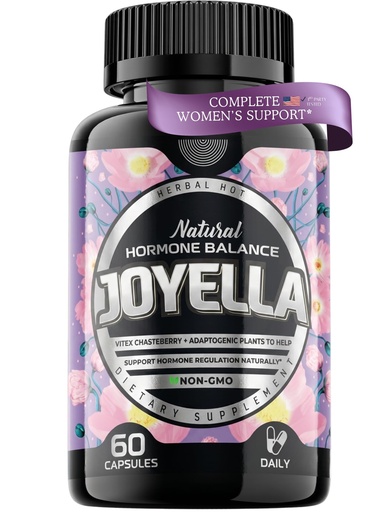 [BRSROZYPO4IGM23J] Women's Daily Botanical Supplement | 11 Plant-Based Adaptogens for Mood, Energy & Sleep | Black Cohosh, Dong Quai, Vitex Chasteberry, Resveratrol | 3rd Party Tested | Made in USA | 60 Caps | Non-GMO