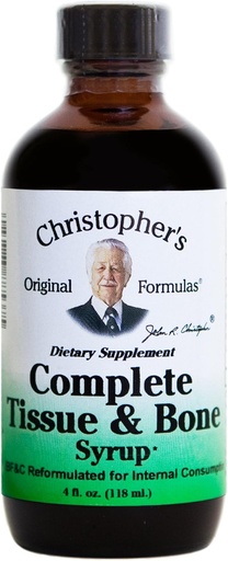 [BRSWIYQTBYFQAET6] Formula Dr Christopher Complete tesut si sirop osos, 4 Ounce