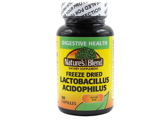 [BRSWIYYOAEHAA3Y3] Freeze Dried Lactobacillus Acidophilus 100 Caps