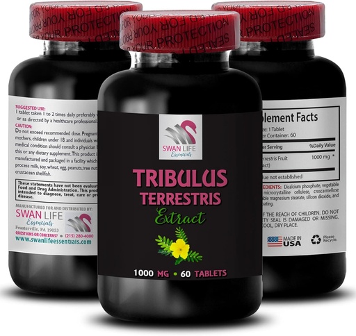 [BRSRAGAKBMMQOGY7] Stamina Power - TRIBULUS TERRESTRIS EXTRACTS - Enerxía para a actividade, Fórmula de soporte enerxético, apoio enerxético activo, impulso de enerxía baseado en plantas, potencia de actividade, impulso de traballo activo 1 botella 60