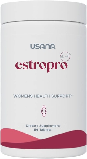 [BRSWIFYFOYMBWHL2] USANA EstroPro with Phytoestrogens for Symptomatic Support During Menopause* - 56 Tablets - 28 Day Supply