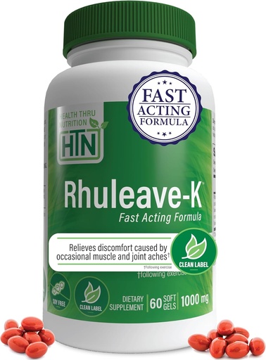 [BRSWY2YEA4FA2FL6] Nutrición de Thru Nutrición aguda Fórmula tóxica Rhuleave-K 1000mg Curcumin, Boswellia y Black Sesamo Semillas Óleo tóxico Conjunto y Musculo Actuación rápida tóxica clínicamente estudiado ← Non-GMO (Pack of 60)