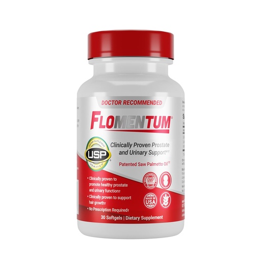 [BRSWGCA5CB7WYCTA] Flomentum® Saw Palmetto for Men Prostate Supplement | Prostate Support Supplement for Men's Health | USP Verified - Healthy Urinary Flow & Urinary Function - 320mg Once Daily (30 Count)
