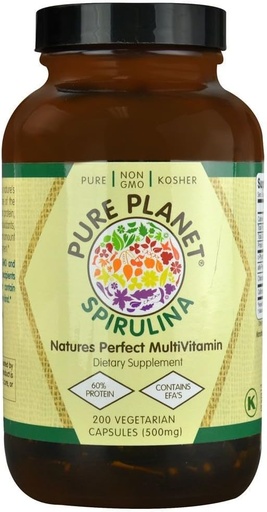 [BRSWIZYZOMIRW3D6] Puhas planeet 100% puhas Spirulina, 200 CT
