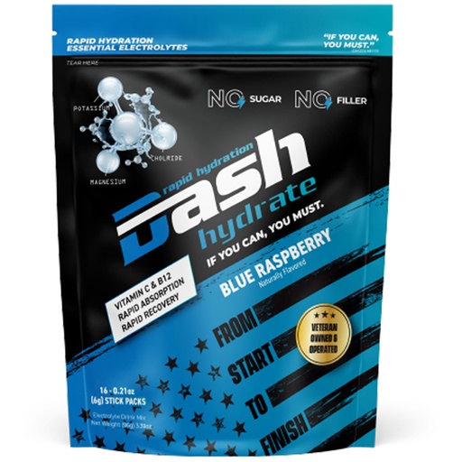 [BRSROBTQO4DREFY6] Rapid Hydration Electrolyte Drink Mix Packets | Rapid Absorption & Recovery with No Sugar | Activate Energy – Detoxify - Support |16 ct (Blue Raspberry)