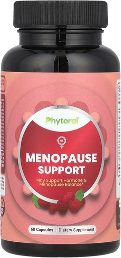 [BRSWYBD2BF7GOH34] Phytoral completa suplemento de la menopausia herbales para las mujeres - Equilibrio de hormonas hembras cápsulas para sudor nocturno Flashes calientes " Mood Swings con Dong Quai, Chaste Berry " Negro Cohosh Root - 60 Conde Pack
