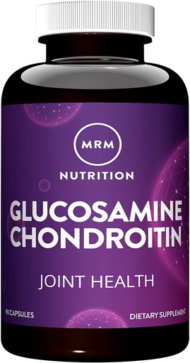 [BRSWIYQCORYQ2C3U] MRM Glucosamine 1500mg & Chondroitin Sulfate 1200mg - Triple Strength Support Supplement for Cartilage Health, Mobility, and Adult Nutritional Support, for Women & Men, Gluten-Free - 30 Servings
