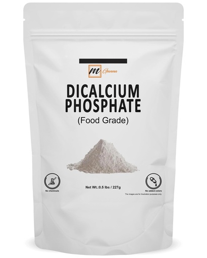 [BRSRAYAYDIAQIFY6] Dicalcium Phosphate for Food and Cosmetics 227 gms / 0.5 lbs