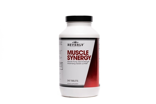 [BRSWIY32BQNBMDLI] Beverly International Muscle Synergy 240 TABS (15 Servings) Clinically Dosed Ingredients - HMB, L-Arginine, L-Citrulline, Creatine Monohydrate, L-Ornithine. Bigger-Stronger-Lasting Pumps.