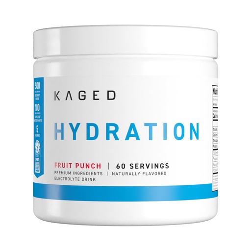 [BRSROZI3AQNGO2TX] Kaged Electrolytes, Muscle Hydra-Charge Premium Electrolyte Powder, Hydration Electrolyte Powder, Pre Workout, Post Workout, Intra Workout, Fruit Punch, 60 Servings