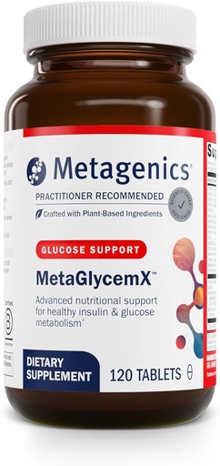 [BRSWIYQDBZ7AY2Y7] 代谢物 MetaGlycemX - 100 mg Alpha-Lipoic Acid - 支持碳水化合物代谢物 * - 抗氧化剂支持 * - 带有绿色茶叶提取物 - 非GMO & Gluten-free - 120 Counter