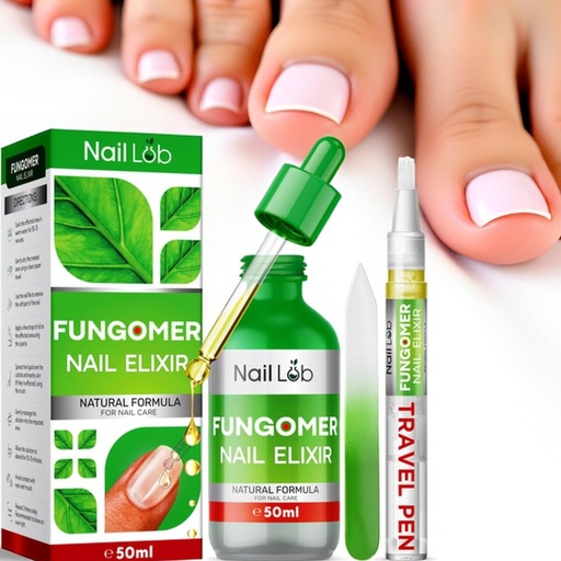 [BRSRAEL6OYCG23DB] Toenail Fungus Treatment Extra Strength - Antifungal Pen – Fingernail Repair - 7 Day Visible Change on Damaged, Thick, Discolored Nails - Tea Tree Oil