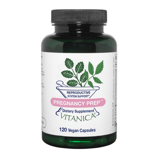 [BRSWIEILBIHBE2DO] Vitanica Pregnancy Prep, Reproductive System Support, Vegan, 120 Capsules