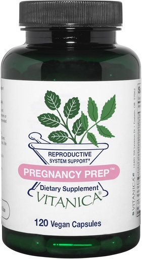 [BRSWIEILBIHBE2DO] Vitanica Sarcina Prep, Sistem de reproducere Suport, Vegan, 120 Capsule