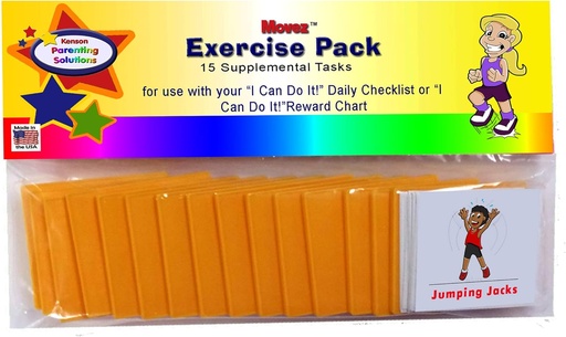 [BRSWG2Y7OV7WCELP] Kenson Kids Movez Supplemental Exercise Pack for The “I Can Do It!” Charts