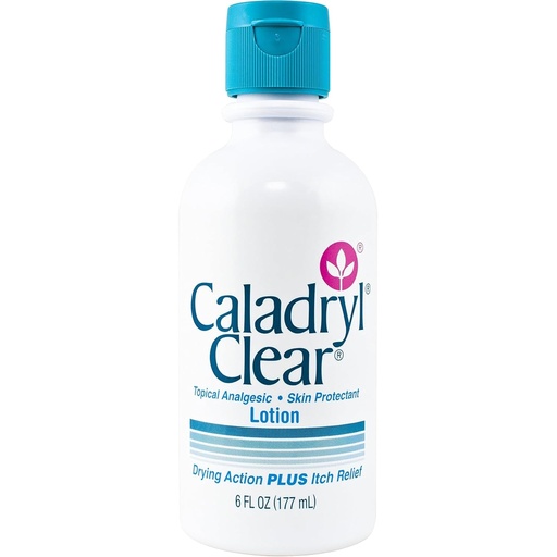 [BRSWGZQ5CR7GAYDB] Caladryl Clear Skin Protectant Lotion - 6 OZ, Pack of 3
