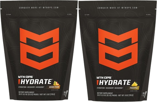 [BRSRAGLQCF7B4HQU] MTN OPS Hydrate Mango Peach + Pineapple Bundle