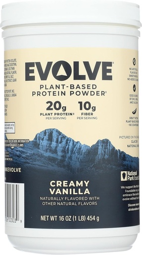[BRSWKHY4OQARK2TM] EVOLVE Ideal Vanilla Protein Powder, 16 OZ